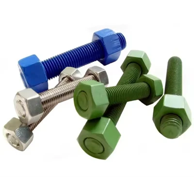 ASTM A193 B7 B16 M20 PTFE XYLAN csapcsavar
